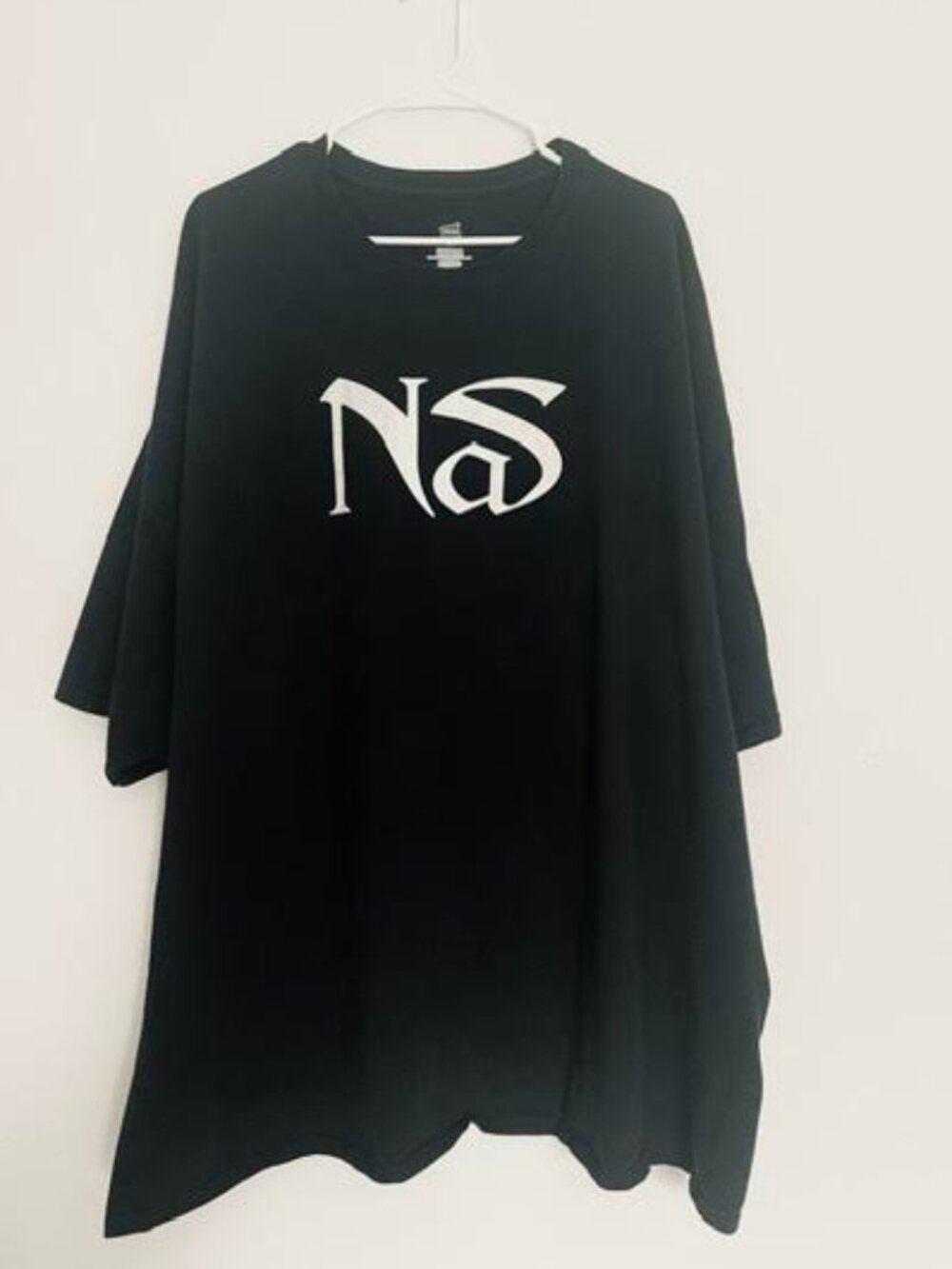 Nas Hip Hop Rap Graphic Short T-Shirt Men’s 5XL Big & Tall Hanes Tee